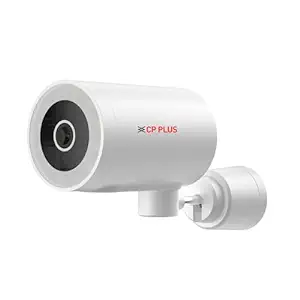 CP PLUS 4MP QHD Wi-fi Outdoor Bullet Security Camera | 180 Degree with Tilt | Two Way Talk | Human Motion Detection | Night Vision | Supports SD Card (Up to 128 GB) | Alexa & OK Google - CP-V48A