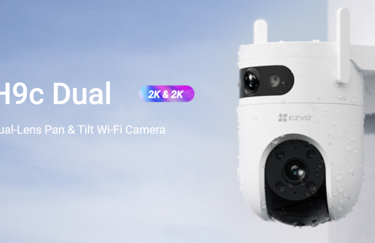 EZVIZ H9C 2K – Dual-Lens Pan & Tilt Wi-Fi Camera