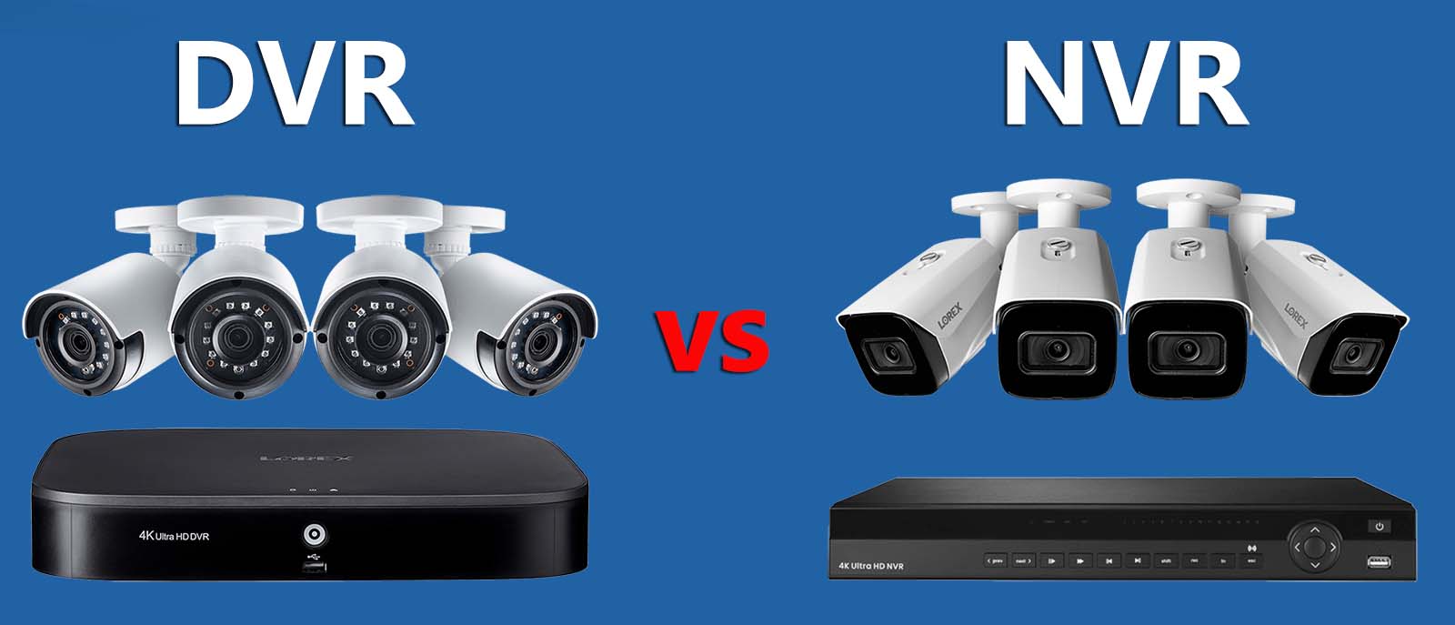 NVR vs. DVR CCTV Systems: Which is better?